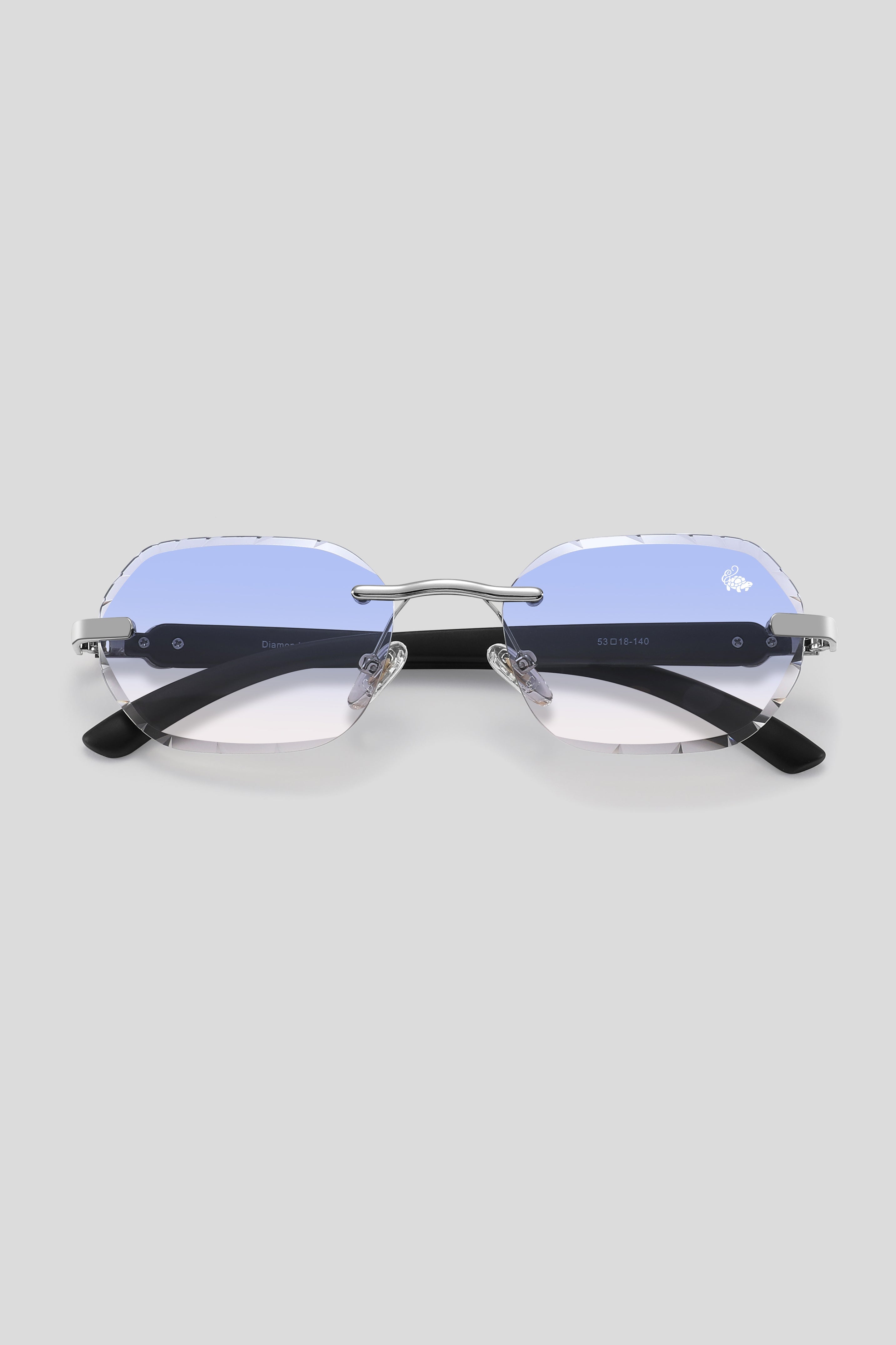 Diamond Cut Willow Ice Silver | Black
