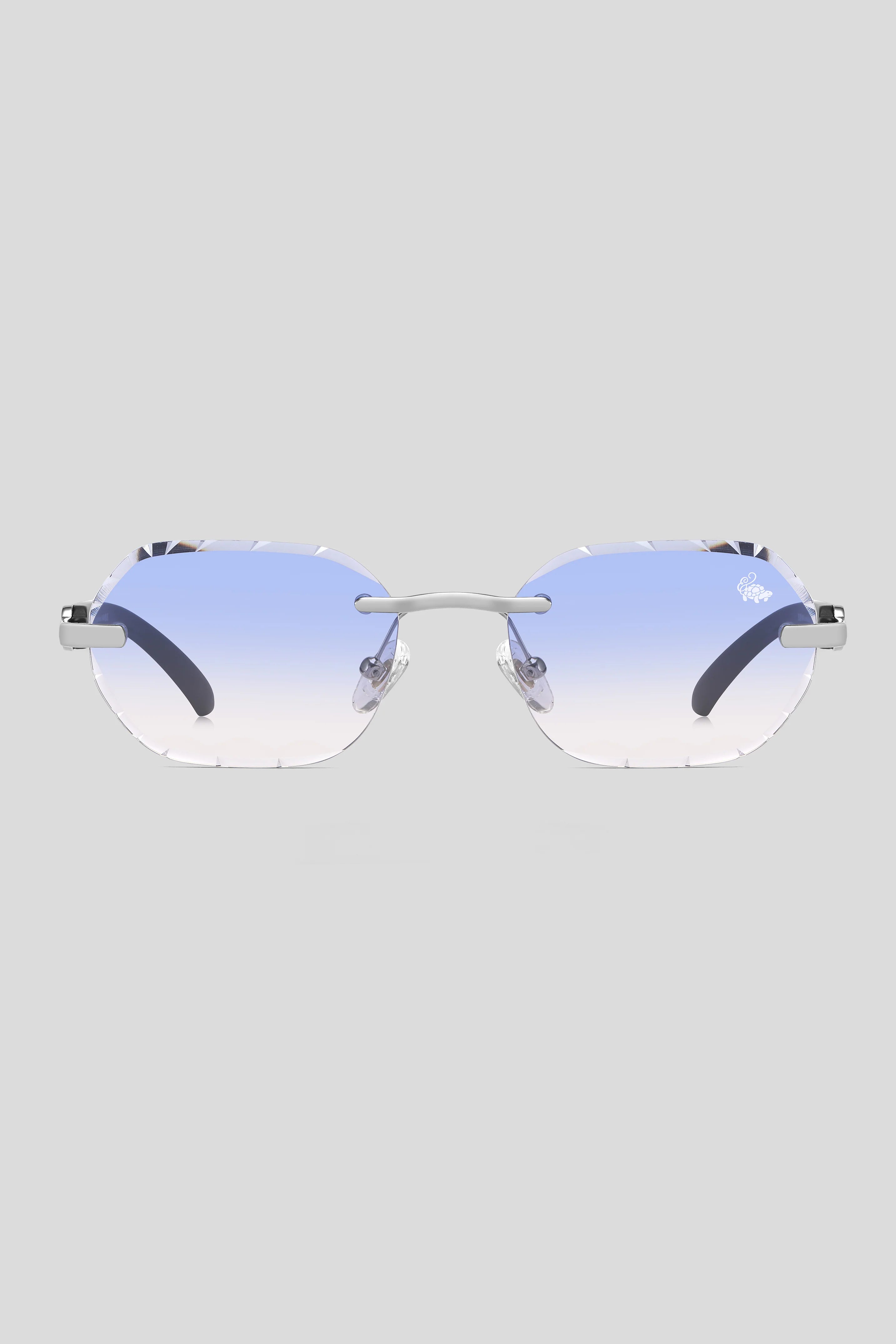 Diamond Cut Willow Ice Silver | Black