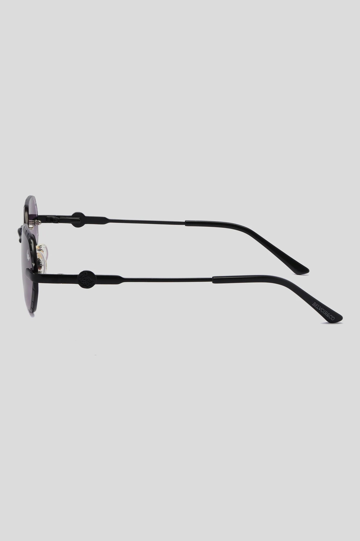 Diamond Cut Willow Smoke| Black