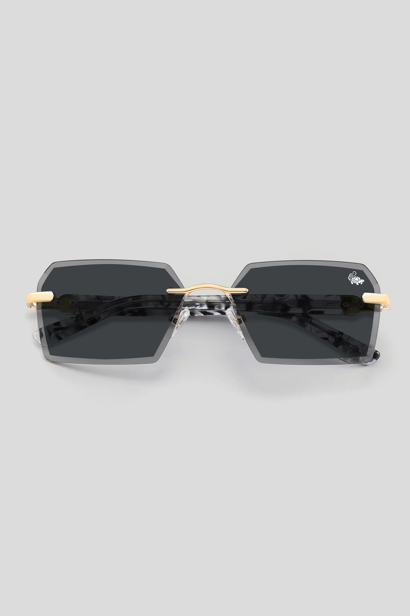 Kennedy White Marble Gold | Black