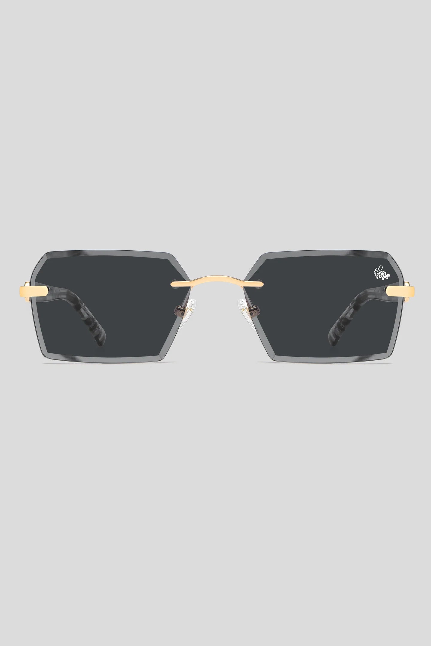 Kennedy White Marble Gold | Black