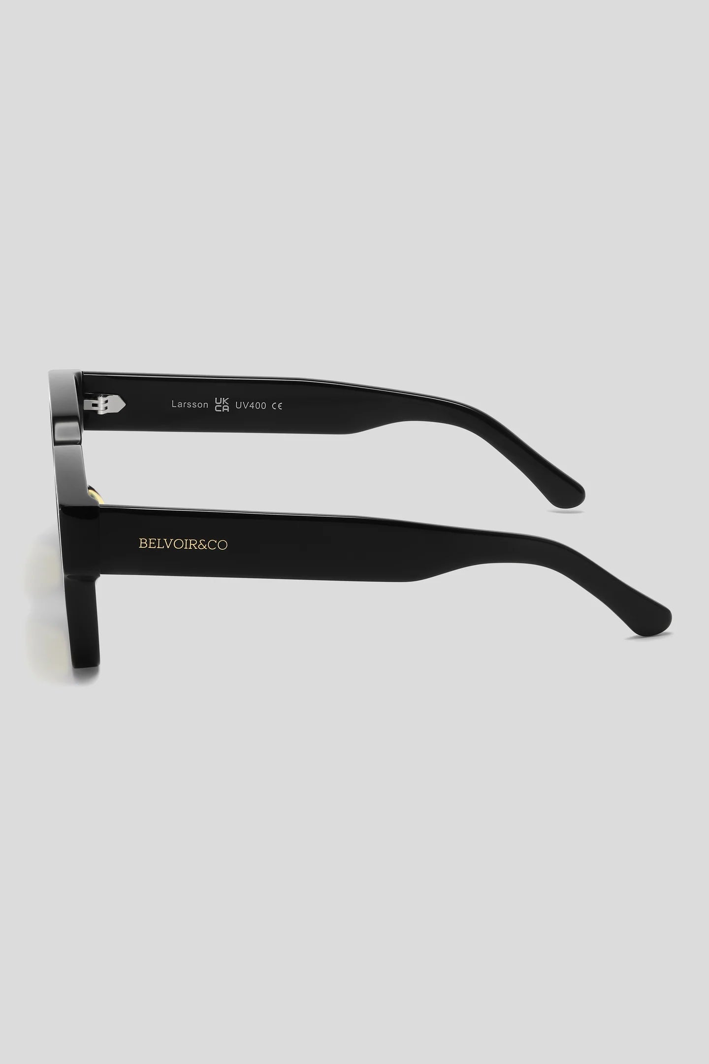 Larsson Gloss Black| Yellow